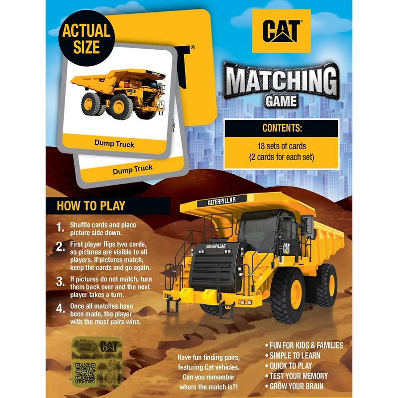 MasterPieces Officially Licensed Cat Matching Game for Kids