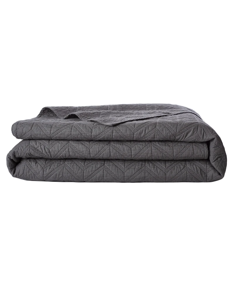 Closeout! Lacoste Home Herringbone Stitch Quilt Set