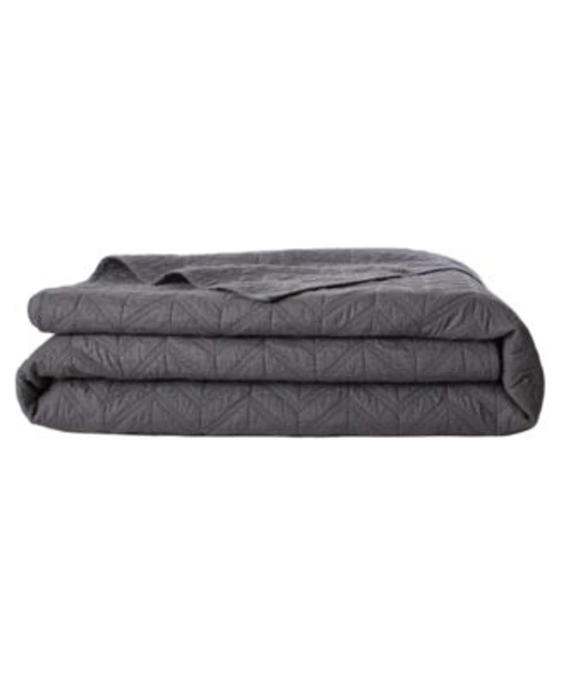 Closeout Lacoste Home Herringbone Stitch Quilt Sets