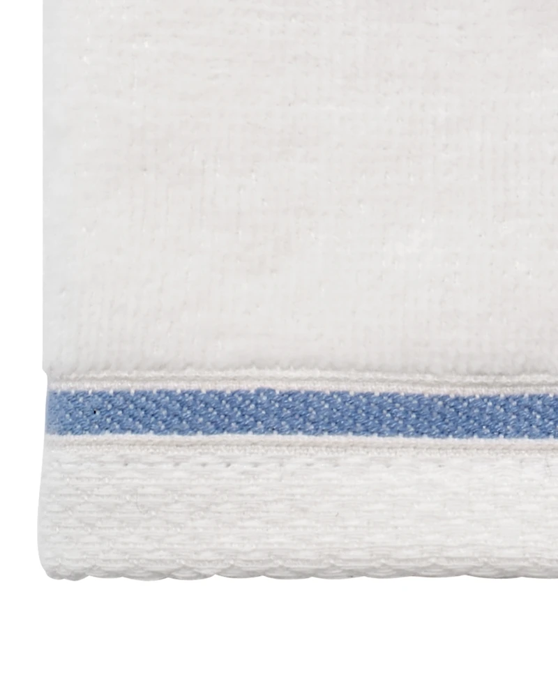 Avanti Abstract Coastal Seashells & Coral Fingertip Towel, 11" x 18"