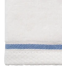 Avanti Abstract Coastal Seashells & Coral Fingertip Towel, 11" x 18"