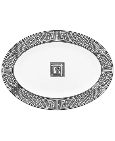 Noritake Infinity Graphite Oval Platter, 14"