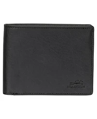 Mancini Men's Buffalo Rfid Secure Billfold Wallet