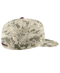 Men's Nike Camo Minnesota Golden Gophers Aero True Baseball Performance Fitted Hat
