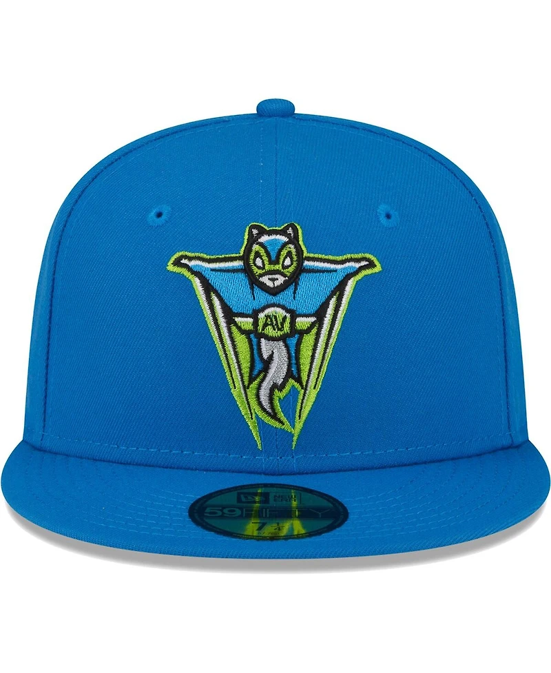 Men's New Era Black Richmond Flying Squirrels Copa De La Diversion 59FIFTY Fitted Hat