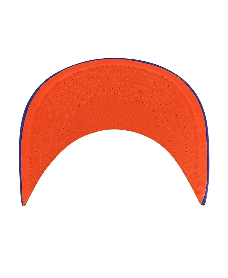 Men's '47 Brand Royal New York Mets Backhaul Foam Trucker Snapback Hat