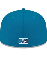 Men's New Era Green Wisconsin Timber Rattlers Copa De La Diversion 59FIFTY Fitted Hat