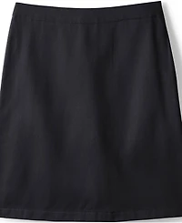 Lands' End Little Girls School Uniform Blend Chino Skort Top of Knee
