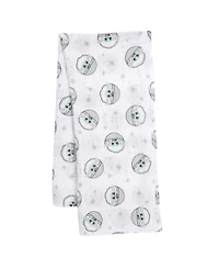 Lambs & Ivy Star Wars Baby Yoda/The Child Swaddle Blanket & Lovey Gift Set