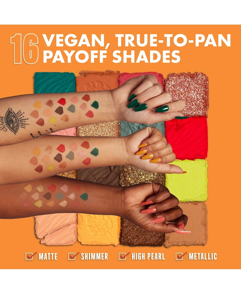 Nyx Professional Makeup Ultimate Shadow Palette - Paradise Shock