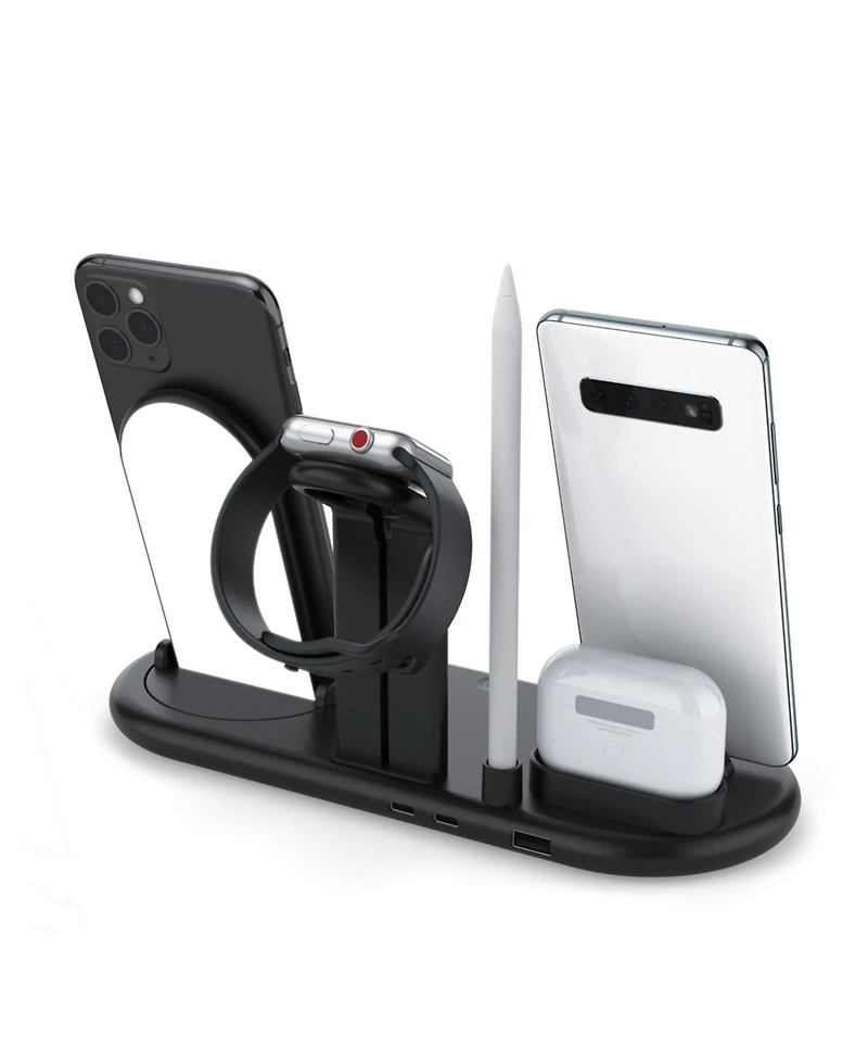 Trexonic 7 in 1 Charging Station with Wireless Qi Charging