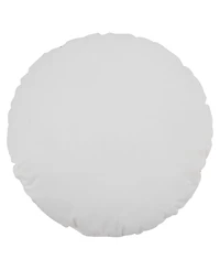 Saro Lifestyle Santa Decorative Pillow, 17" Round