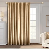 Ricardo Premium Velvet Rod Pocket With Back Tabs Patio Panel 100"W x 84"L