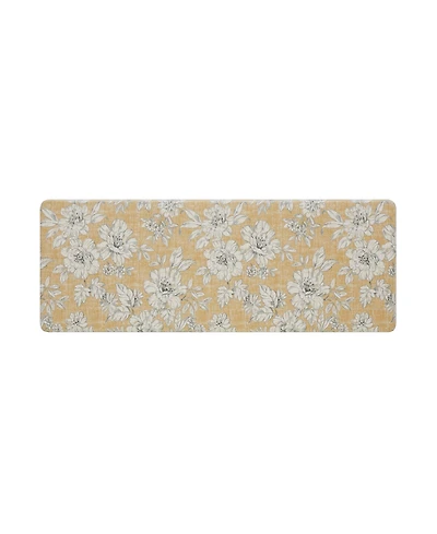 Laura Ashley Iris Wellness Mats, 17.5" x 48"