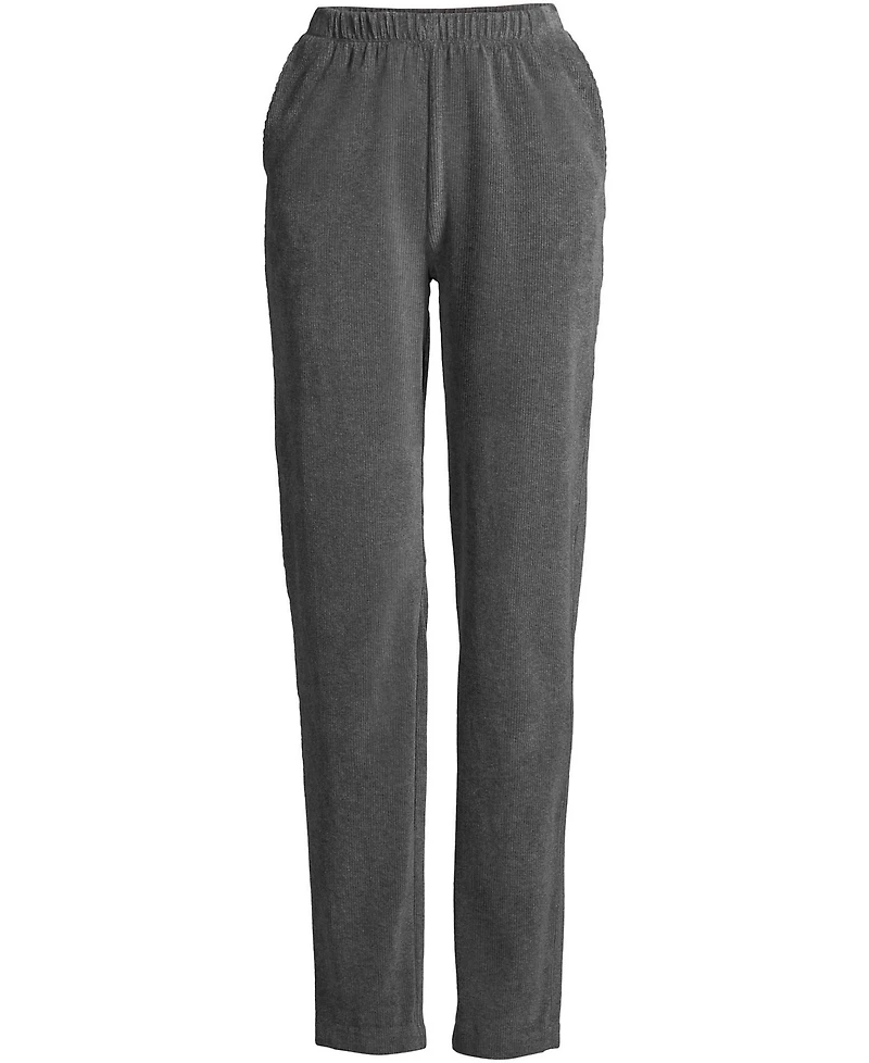 Lands' End Women's Sport Knit High Rise Corduroy Pants