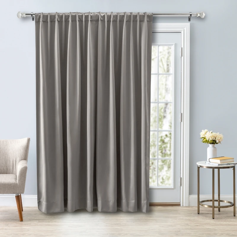 Ricardo Ultimate Black-Out 2-Way Pocket Double-wide Curtain Panel 112"W x 84"L