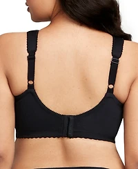 Women's Full Figure Plus MagicLift Cotton Wirefree Support Bra 1001