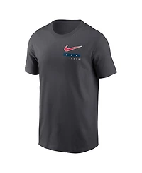 Men's Nike Anthracite Tampa Bay Rays Americana T-shirt
