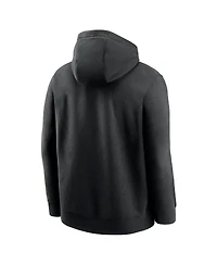 Men's Nike Black Colorado Rockies Swoosh NeighborHOOD Pullover Hoodie