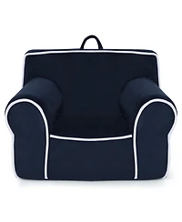 Costway Kids Sofa Toddler Foam Filled Armchair Velvet Fabric Baby