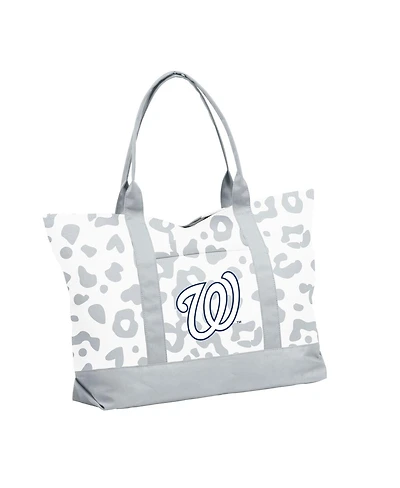 Women's Washington Nationals Leopard Pattern Tote