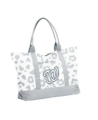 Women's Washington Nationals Leopard Pattern Tote
