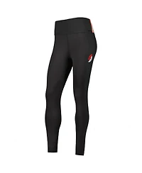 Women's Pro Standard Black Portland Trail Blazers Classics Lux Leggings