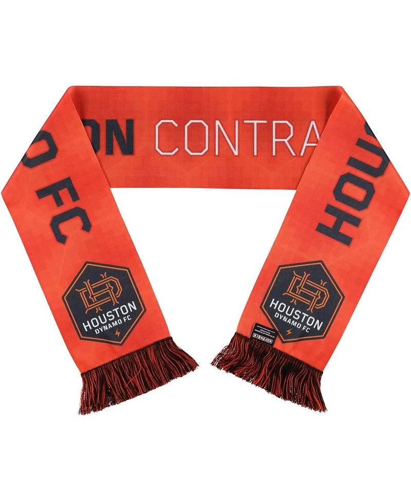 Men's and Women's Houston Dynamo Fc Jersey Hook Reversible Scarf
