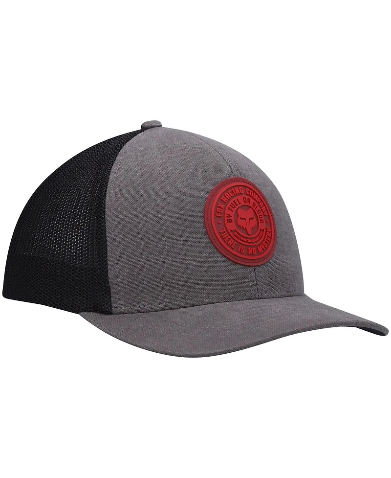 Men's Fox Pewter, Black Mysticks Flex Hat