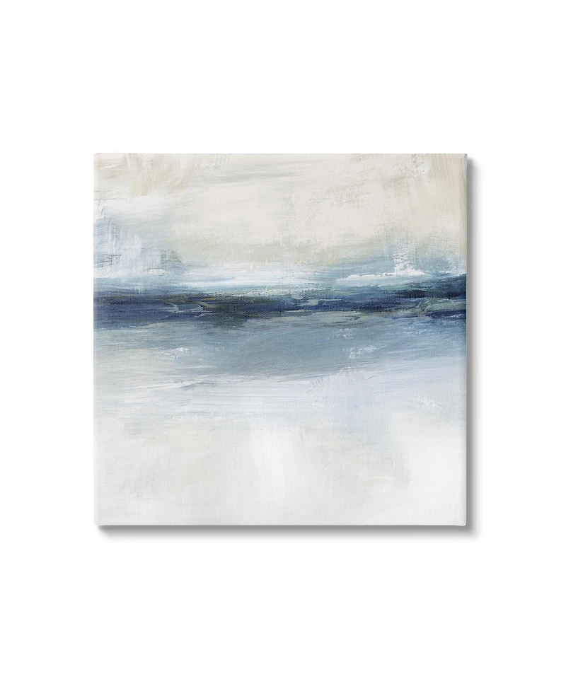 Stupell Industries Timeless Nautical Sea Horizon Canvas Wall Art, 17" x 1.5" x 17"