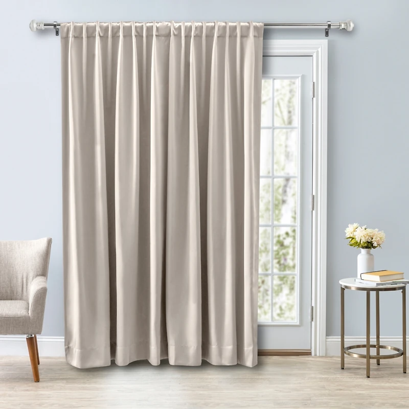 Ricardo Ultimate Black-Out 2-Way Pocket Double-wide Curtain Panel 112"W x 84"L