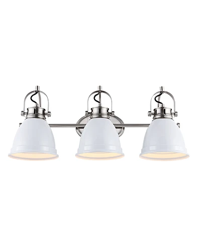 Phineas 25.5" 3-Light Farmhouse Bohemian Iron Led Vanity