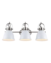 Phineas 25.5" 3-Light Farmhouse Bohemian Iron Led Vanity