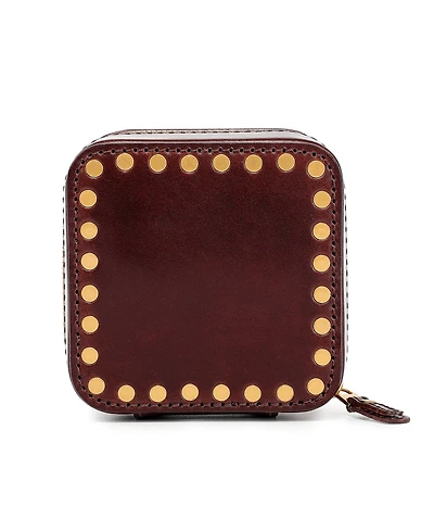 Leather Jewelry Box - Square