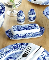 Spode Blue Italian Salt & Pepper Shakers