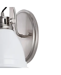 Phineas 7" 1-Light Farmhouse Bohemian Iron Led Vanity