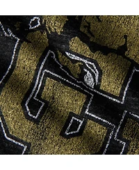 Men's Original Retro Brand Black Colorado Buffaloes Vintage-Like Tri-Blend Logo T-shirt