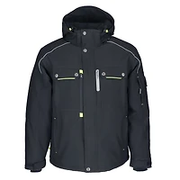 RefrigiWear Big & Tall Extreme Hooded Jacket Heavy-Duty Winter Coat, Insulated Cold-Weather Outerwear