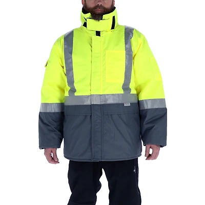 RefrigiWear Men's Freezer Edge Insulated Jacket - Heavy-Duty Work Coat for Extreme Cold