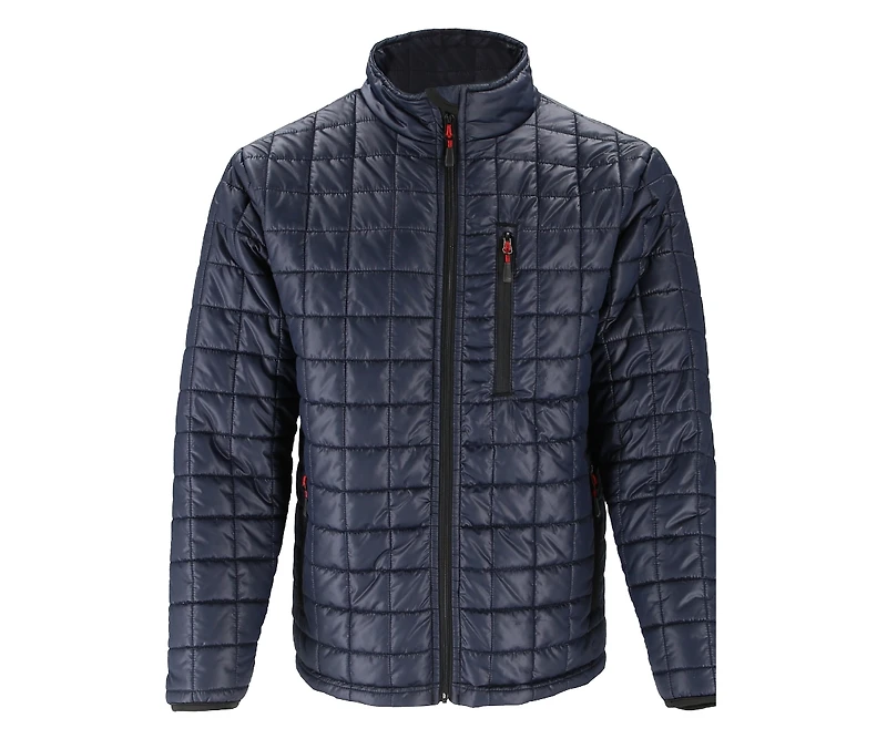 RefrigiWear Big & Tall EnduraQuilt Wayfinder Jacket - Durable Insulated Workwear Coat