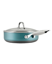 Anolon Achieve Hard Anodized Nonstick 3 Quart Saute Pan with Lid