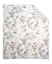 Levtex Viviana Watercolor Floral Quilted Throw, 50" x 60"