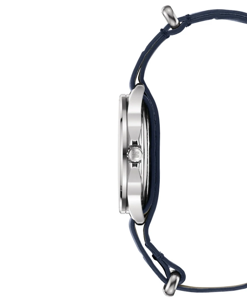 Certina Women's Swiss Ds-6 Blue Leather Strap Watch 35mm