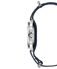 Certina Women's Swiss Ds-6 Blue Leather Strap Watch 35mm