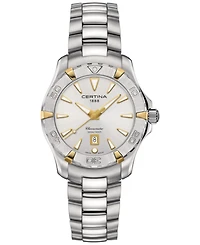 Certina Women's Swiss Ds Action Stainless Steel Bracelet Watch 34mm