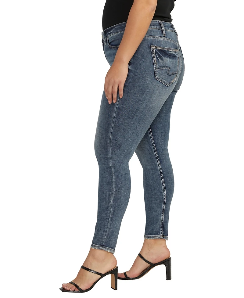 Silver Jeans Co. Plus Suki Mid Rise Skinny Leg