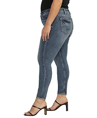 Silver Jeans Co. Plus Suki Mid Rise Skinny Leg