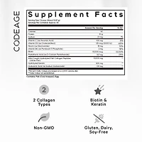 Codeage Marine Collagen Protein Powder Supplement Platinum