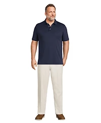 Lands' End Big & Tall School Uniform Short Sleeve Cotton Supima Polo Shirt