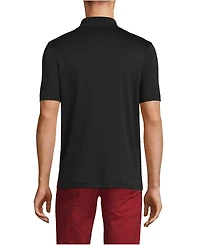 Lands' End Men's Short Sleeve Cotton Supima Polo Shirt with Pocket